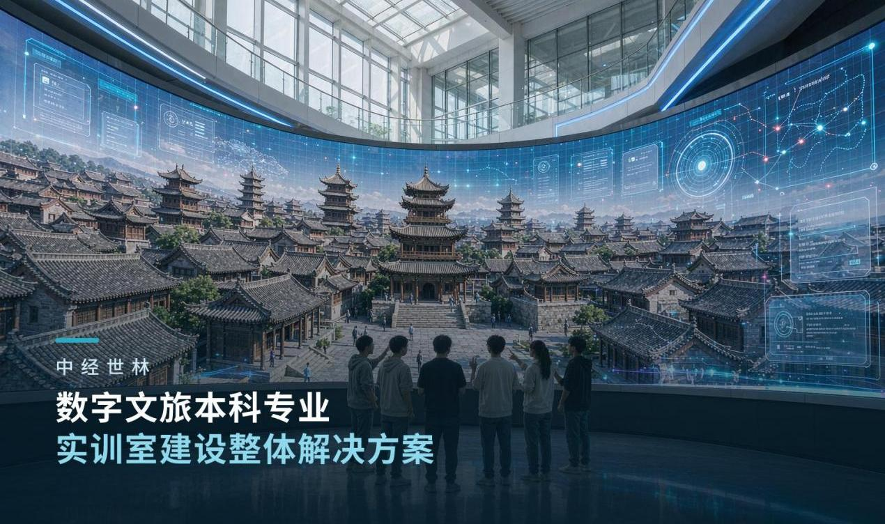 中经世林数字文旅本科专业实训室建设整体解决方案